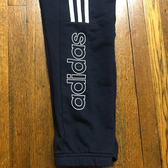 2 NWT Adidas Men’s Joggers - black and navy - Picture 4 of 6